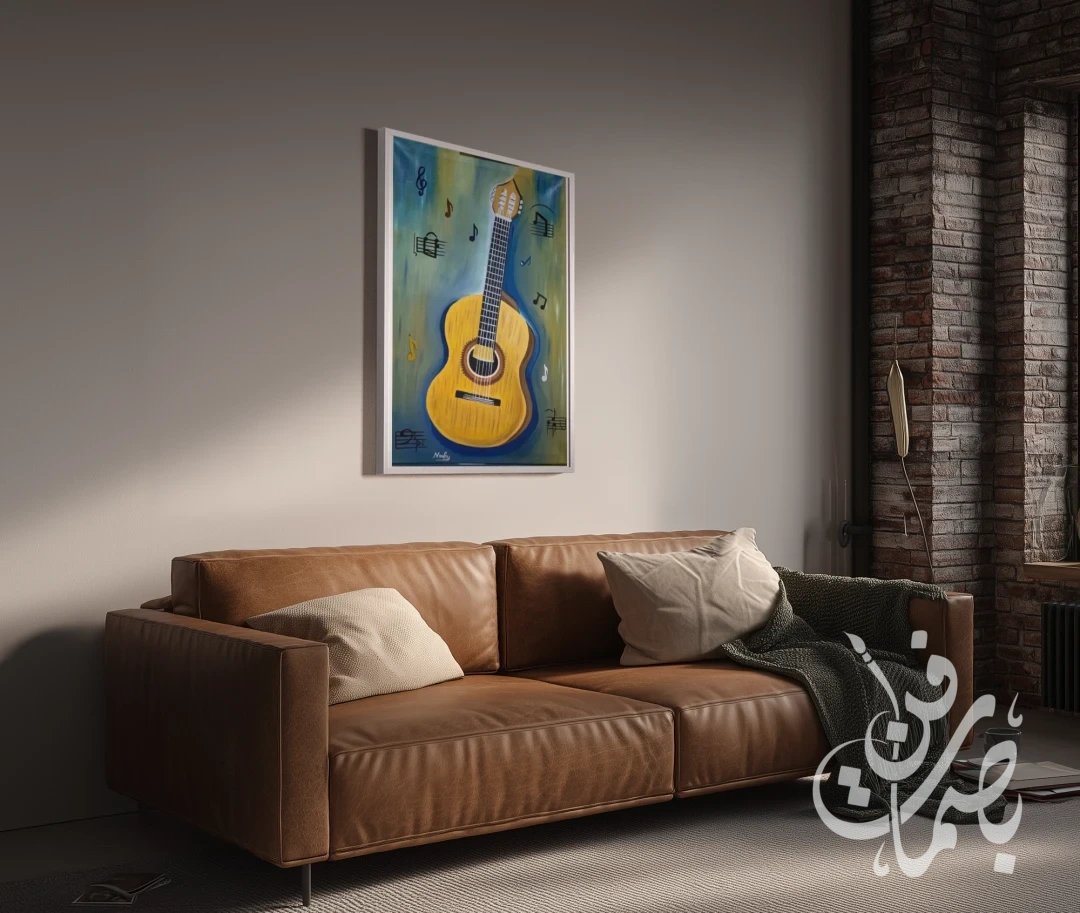 آله موسيقية وترية ( جيتار )